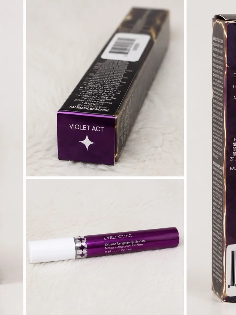 Half Magic Eyelectric Extreme Lengthening Mascara – Violet Act - NEW